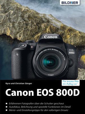 cover image of Canon EOS 800D